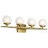Kichler Ridgewood 4 Light Bath Halogen Model: 45583CH