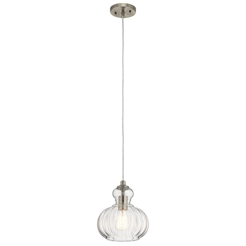 Kichler Riviera 1 Light Mini Pendant Model: 43956NI