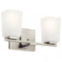 Kichler Roehm 2 Light Bath Model: 55016NI