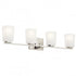 Kichler Roehm 4 Light Bath Model: 55018NI