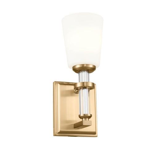Kichler Rosalind 1 Light Wall Sconce Model: 55145BK