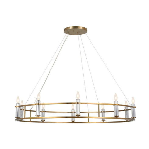 Kichler Rosalind 10 Light Chandelier Model: 52491BK