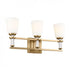 Kichler Rosalind 3 Light Bath Model: 55147BK