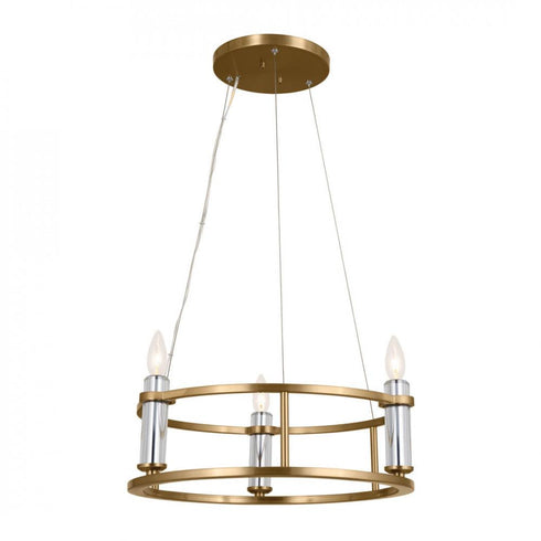 Kichler Rosalind 3 Light Mini Chandelier Model: 52493BK