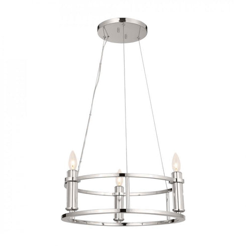 Kichler Rosalind 3 Light Mini Chandelier Model: 52493BK