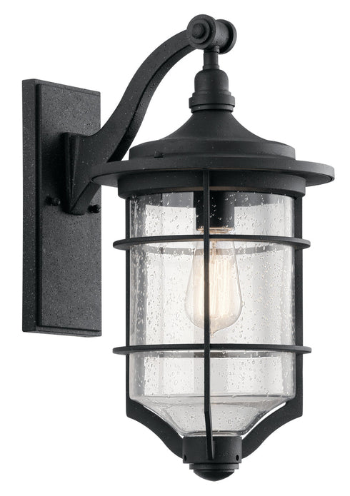 Kichler Royal Marine 1 Light Outdoor Wall Model: 49127DBK