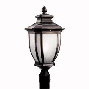 Kichler Salisbury 1 Light Outdoor Post Mt Model: 9938BK