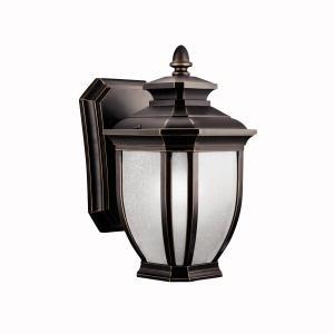 Kichler Salisbury 1 Light Outdoor Wall Model: 9039BK