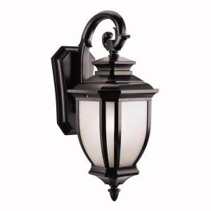 Kichler Salisbury 1 Light Outdoor Wall Model: 9040BK