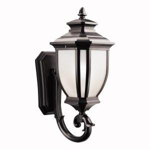 Kichler Salisbury 1 Light Outdoor Wall Model: 9041BK