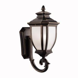 Kichler Salisbury 1 Light Outdoor Wall Model: 9041BK