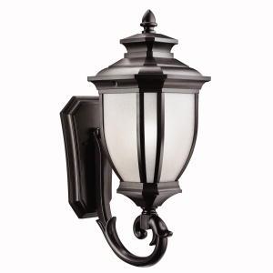 Kichler Salisbury 1 Light Outdoor Wall Model: 9042BK