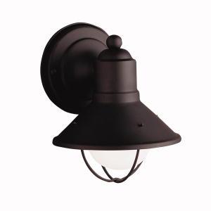 Kichler Seaside 1 Light Outdoor Wall Model: 9021BK