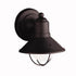 Kichler Seaside 1 Light Outdoor Wall Model: 9021BK