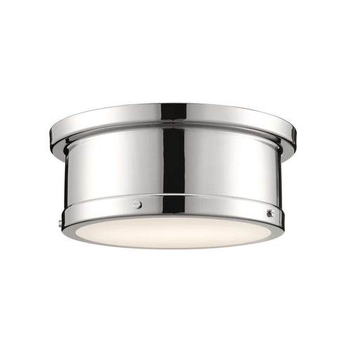 Kichler Serca 2 Light Flush Mount Model: 52540BNB