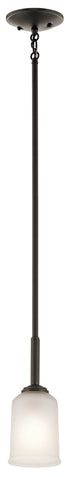 Kichler Shailene 1 Light Mini Pendant Model: 43674NI