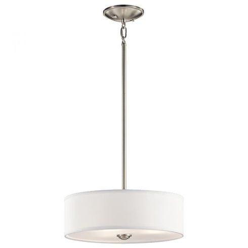 Kichler Shailene 1 Light Semi Flush Model: 43675NI