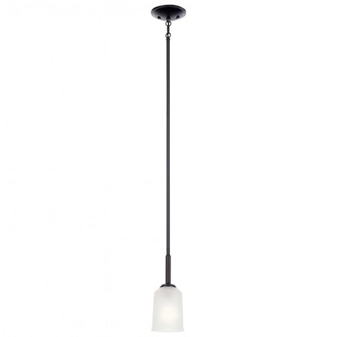 Kichler Shailene 11 Inch 1 Light Mini Pendant With Model: 43674BK