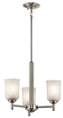 Kichler Shailene 3 Light Mini Chandelier Model: 43670NI