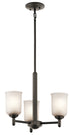 Kichler Shailene 3 Light Mini Chandelier Model: 43670NI