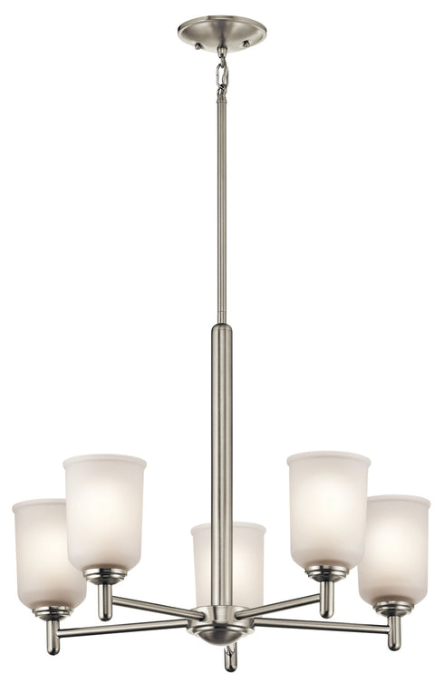 Kichler Shailene 5 Light Chandelier Model: 43671NI