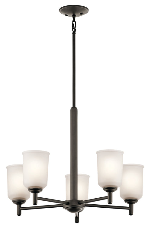 Kichler Shailene 5 Light Chandelier Model: 43671NI