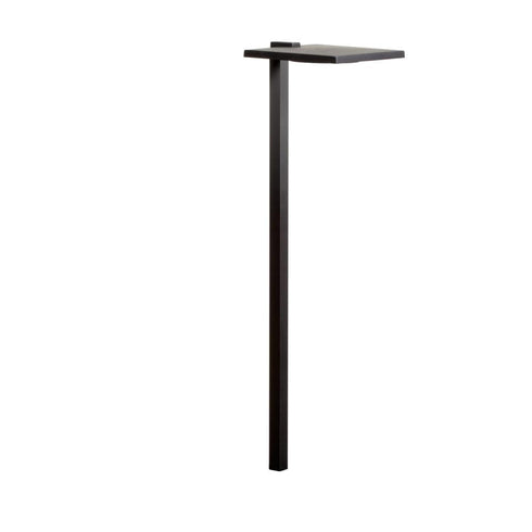 Kichler Shallow Shade Small Path Light in Textured Black Finish Model: 16196BKT27