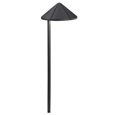 Kichler Six Groove Path & Spread 1 Light 12v Model: 15315BKT