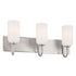 Kichler Solia Bath 3 Light in Champagne Bronze Finish Model: 55163CPZ
