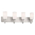 Kichler Solia Bath 4 Light in Champagne Bronze Finish Model: 55164CPZ