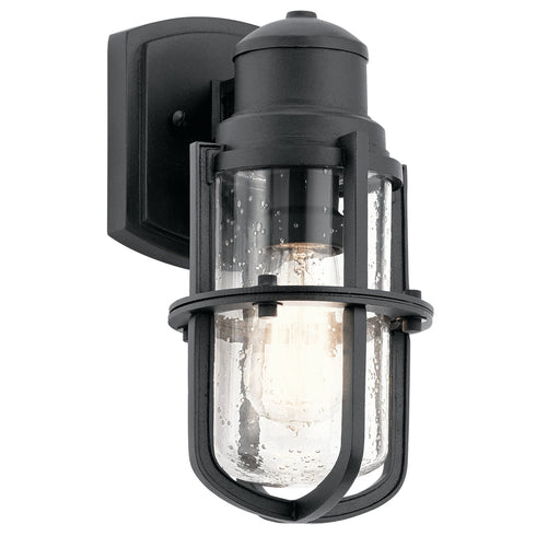 Kichler Suri 1 Light Outdoor Wall Model: 49857BKT