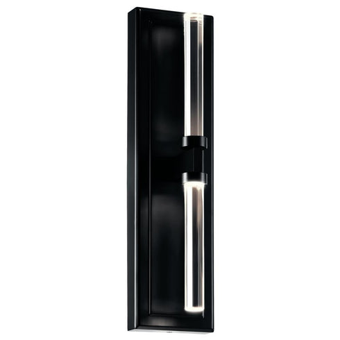 Kichler Sycara Wall Sconce 2 Light in Black Finish Model: 52671BK