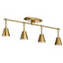 Kichler Sylvia 4 Light Rail Light Model: 52129BK