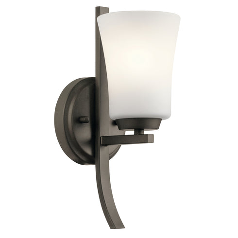 Kichler Tao 1 Light Wall Sconce in Olde Bronze® Model: 45888OZ