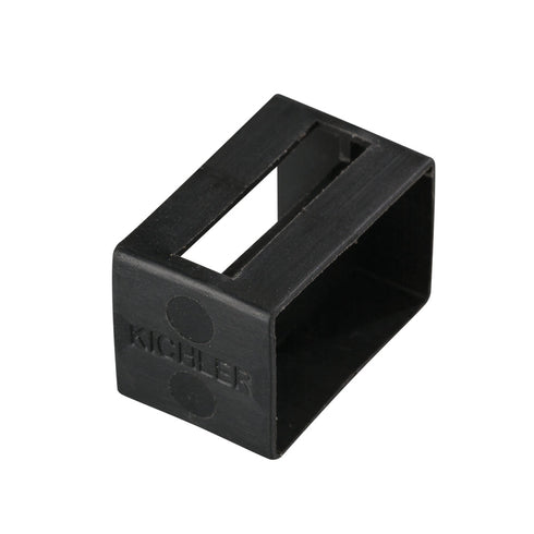 Kichler Tape Light Track Tape Light U Track End Cap Model: 10176BK