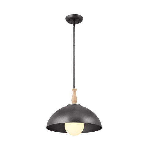 Kichler Thera 14 Inch 1 Light Pendant Anvil Iron Model: 52476AVI