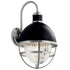Kichler Tollis 1 Light Outdoor Wall Model: 59051BK