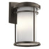 Kichler Toman 1 Light Outdoor Wall Model: 49686BK