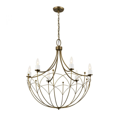 Kichler Topiary 30 Inch 6 Light Chandelier Character Model: 52462CHZ
