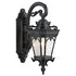 Kichler Tournai 1 Light Outdoor Wall Model: 9356BKT