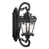 Kichler Tournai 4 Light Outdoor Wall Model: 9359BKT