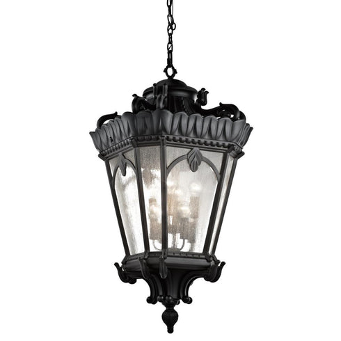 Kichler Tournai 8 Light Outdoor Pendant Model: 9568BKT