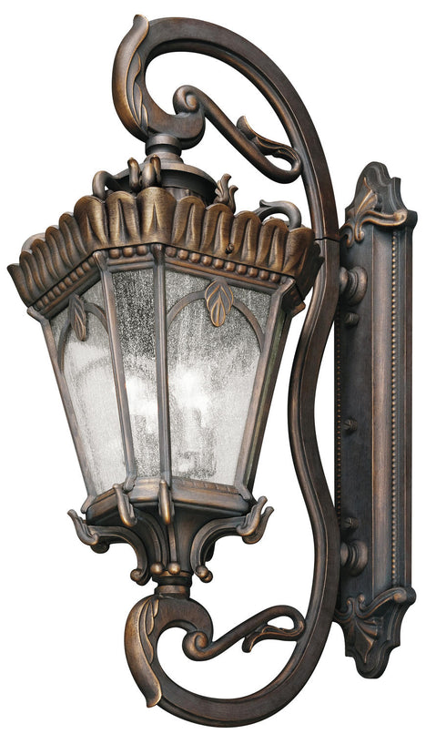 Kichler Tournai Outdoor Wall 4 Light in Londonderry Finish Model: 9360LD