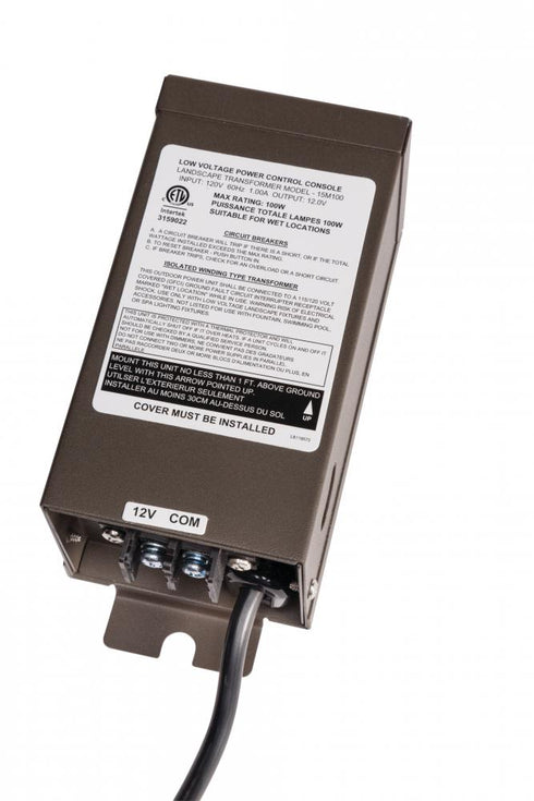 Kichler Transformer - Standard Series Transformer 100 Watt Manual Model: 15M100AZT