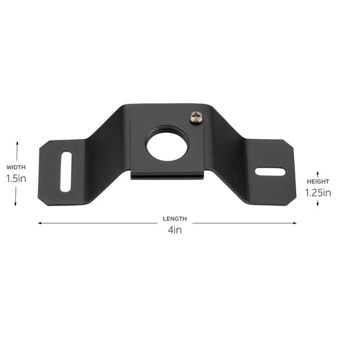 Kichler Tree Bracket in Black Brass Finish Model: 15516BKB