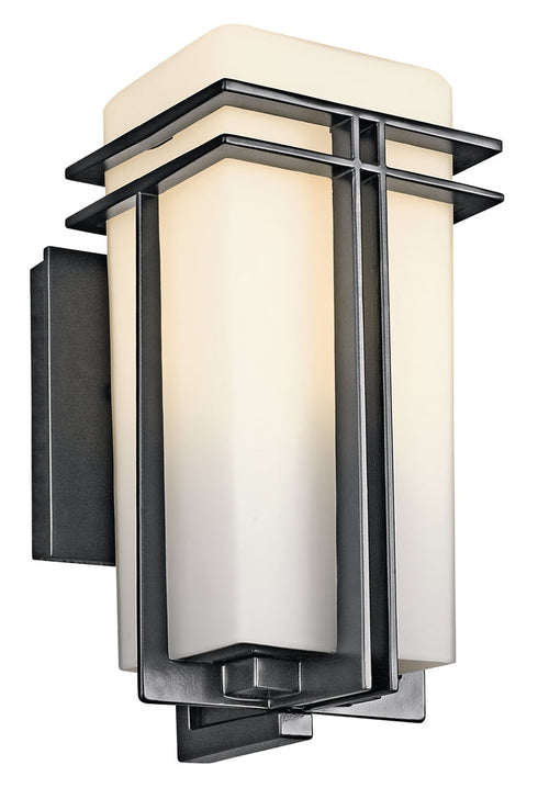 Kichler Tremillo 1 Light Outdoor Wall Model: 49200BK