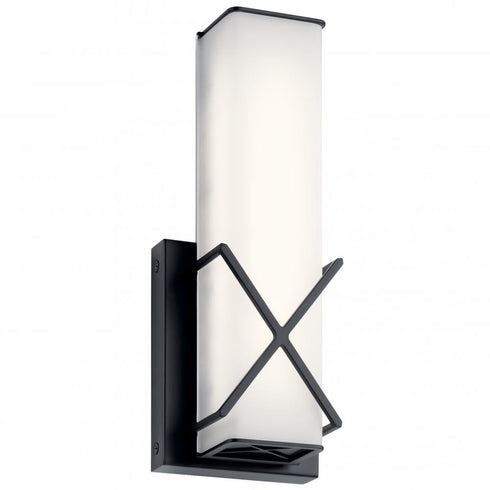 Kichler Trinsic LED Wall Sconce Model: 45656MBKLED