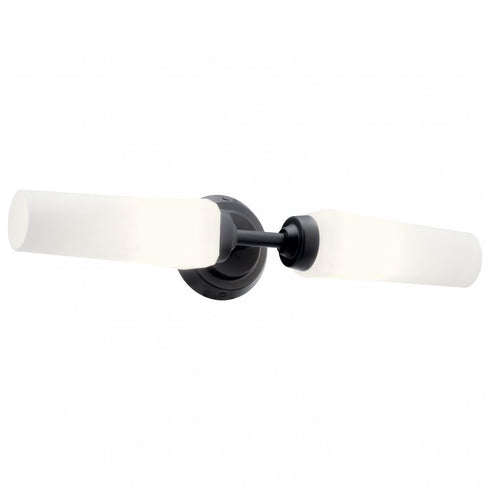 Kichler Truby™ 19.75 Inch 2 Light Vanity Light Model: 55074BK