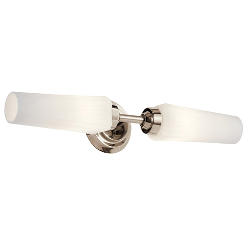 Kichler Truby™ 19.75 Inch 2 Light Vanity Light Model: 55074PN