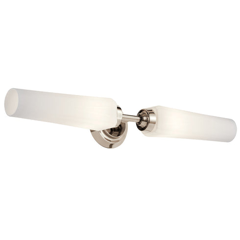 Kichler Truby™ 24.75 Inch 2 Light Vanity Light Model: 55075PN